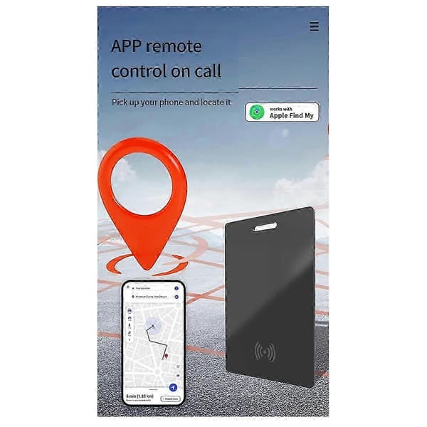 Trådløst ladekort for Apple Find My Wallet Tracker
