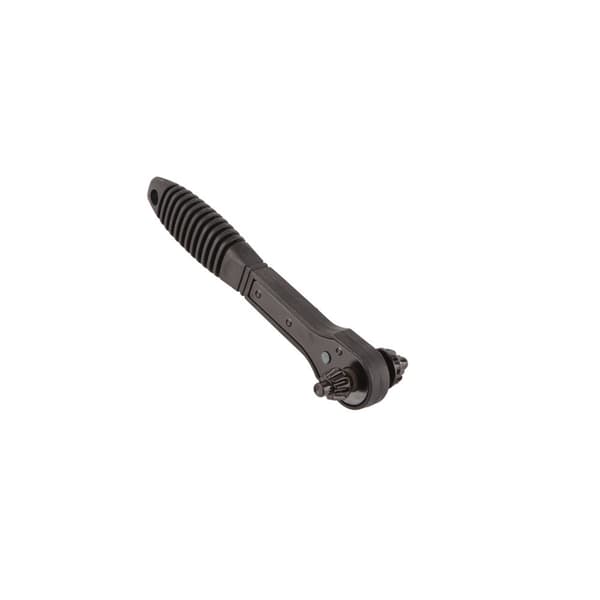 Professional Black 2-in-1 Ratchet Wrench with Rust-Resistant Non-Slip Design