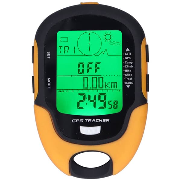 GPS multifunksjonell datamaskin elektronisk høydemåler barometer termometer hygrometer digitalt kompass vanntett
