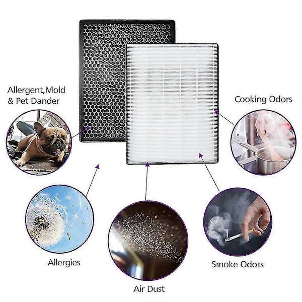 Filter til Philips luftrenser serie 2000 2000i, Ac2889 filter