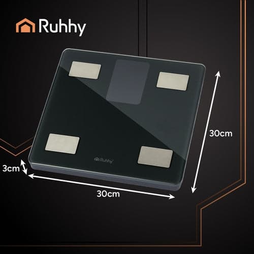 Analytic Bathroom Scale 226 kg with BIA & BMI, Bluetooth Feelfit App