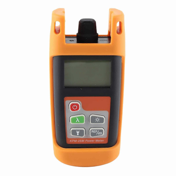 Fiberoptisk kabeltester, håndholdt mini optisk effektmeter for -50~+26dBm