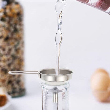 12 st Mini Trattar Vätskeöverföring Köksredskap för Miniatyrflaskor Oljedispenser