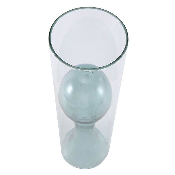 Bryllup Hjem Dekoration Vase Dobbeltvægget Cylindrisk Hydroponisk Glas Vase Dekoration Nordisk Æstetik