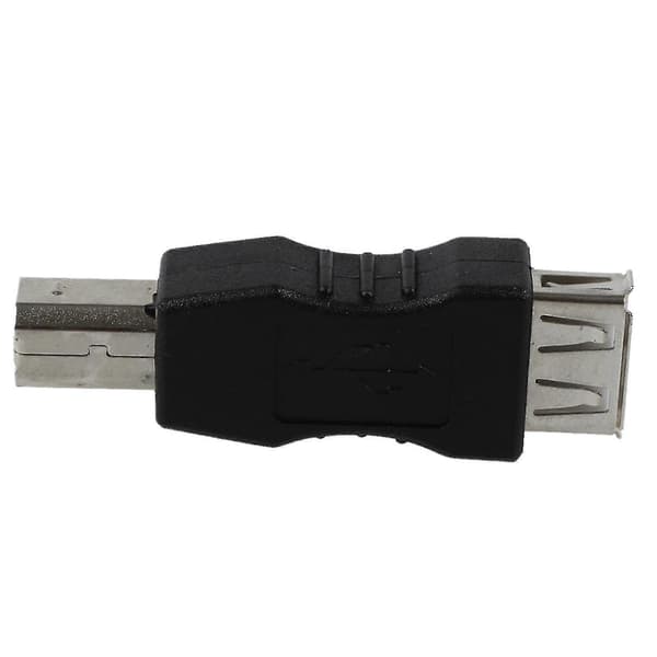 2x USB Type A hunn til USB Type B hann adapter