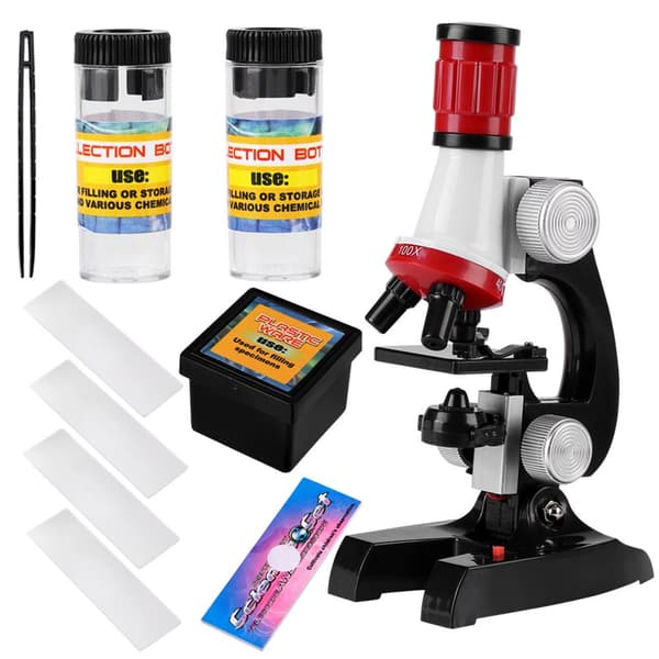 Educational Monocular Microscope for Kids - Explore the World of Science at Home
