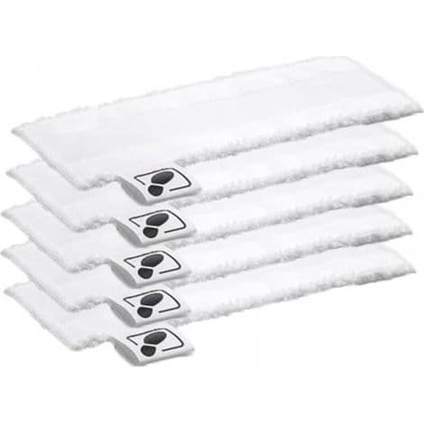 Förpackning med 5 mikrofiberdukar för EasyFix SC2 SC3 SC4 SC5 ångrengörare