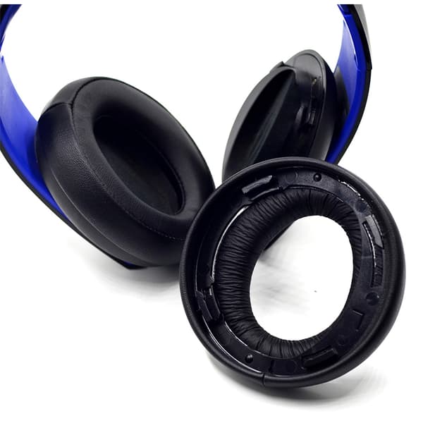 Erstatningsøreputer for Sony PS3 PS4 7.1 Gold trådløst hodesett