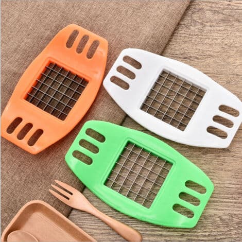 Pommes frites kutter, potetgull kutter, fruktskiver, hakker, gadgets