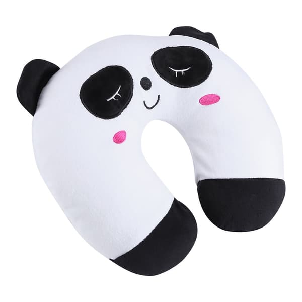 Panda U-formet nakkestøttepute for bil