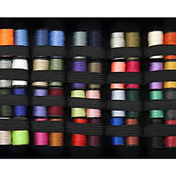 Sysæt – 40 trådfarver – 129 dele – Masser af tilbehør