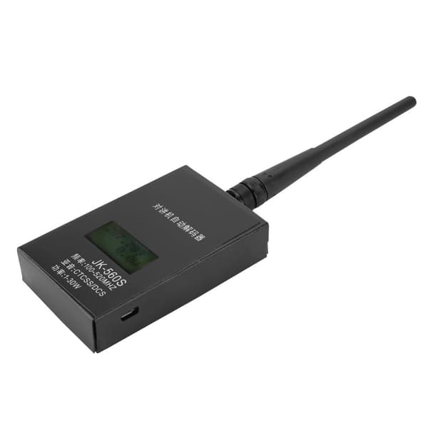 Baofeng Walkie Talkie Decoder JK560S - Frekvenstæller 1-30w 100-520MHz CTCSS/DCS Antenne