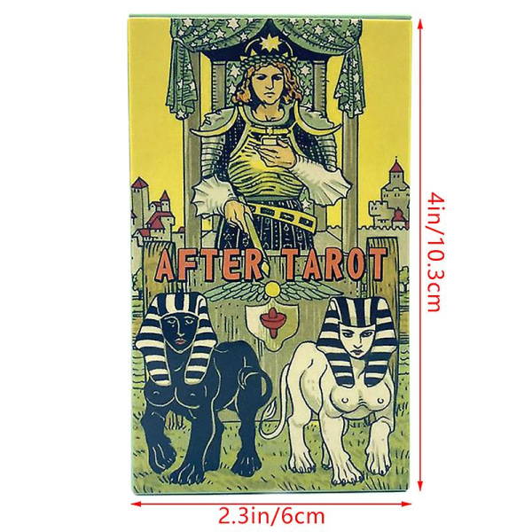 After Tarot Kortdæk Profeti Skæbne Spådomsdæk Familiespil Brætspil