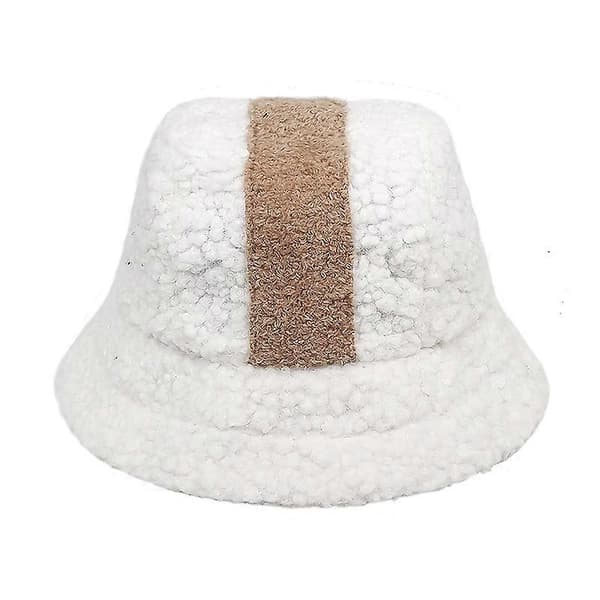 Arrow bucket hat i lammeuld