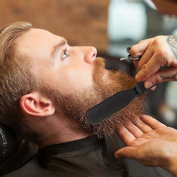 Sammenleggbar hårbørste med villsvinbust, sammenleggbar lommehårbørste med naturlig bust, antistatisk hårbørste, mini skjeggbørste, bærbar hårstyling T