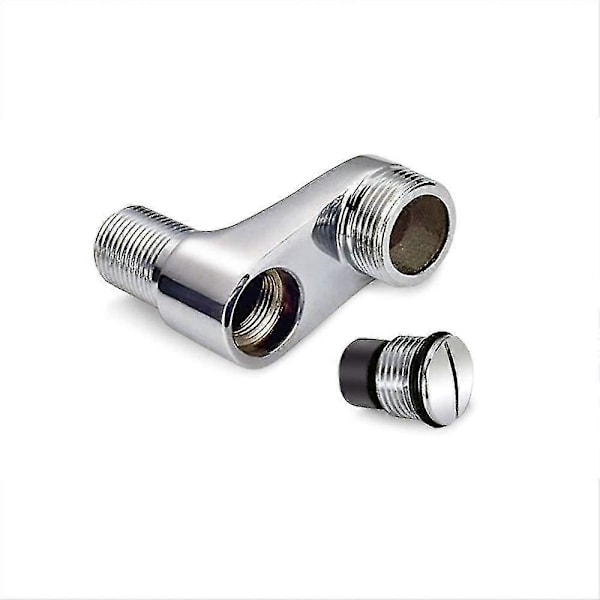 2-pack Badkarsblandare Adaptrar Med 3/4\", 1/2\" Justerbar Svängarm, Klo Duschblandare, Massiv Mässingsstång