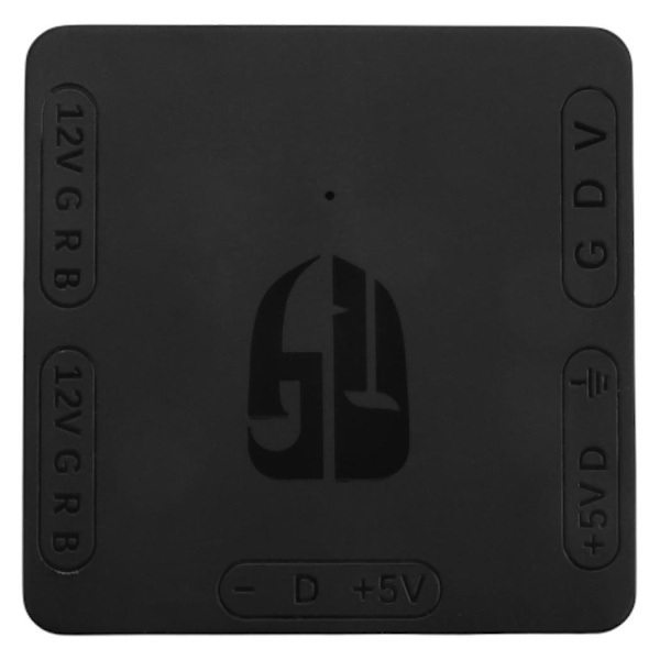 5V 3-nastainen 12V 4-nastaiseen RGB-muunnin Hub 5V RGB 12V RGB -äitilevyn valaistusadapteri PC:lle
