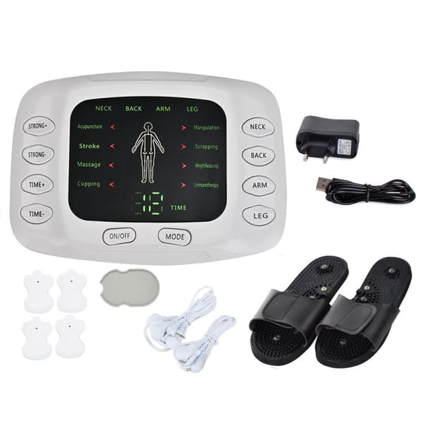 TENS Elektrostimulator til Muskel- og Nervemassage EMS