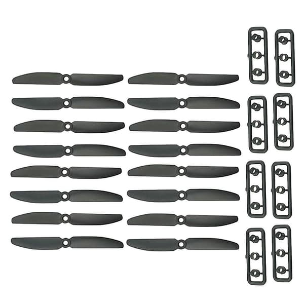 8 Par 5030 Cw Ccw Propeller 2-Bladet Til Rc Qav Quadcopter Tilbehør Sort