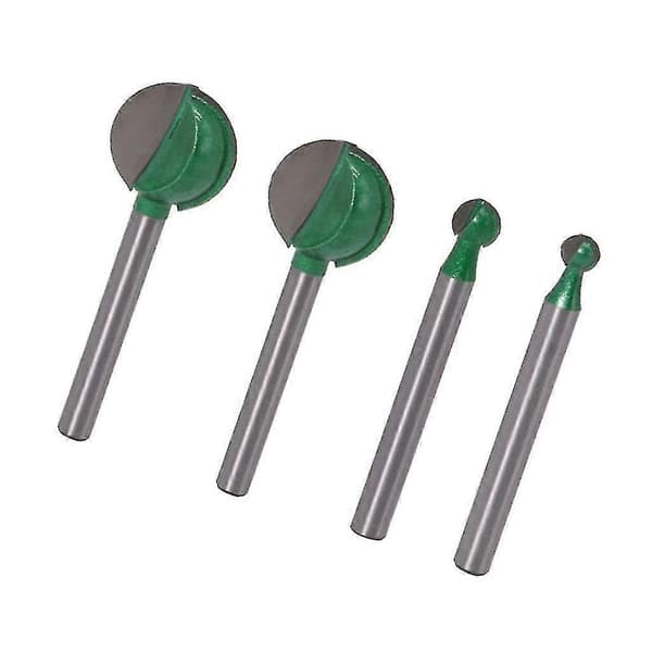 6mm Skaft Träbearbetning Kulfräs Router Bits Snideriblad Standard