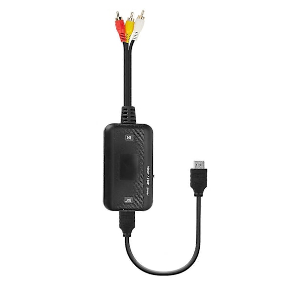 AV RCA HDMI-yhteensopivaan videomuunnin USB-kaapelilla 1080P Mini-pelikonsoli DVD TV -sovitinkaapeli toimistotarvikkeet