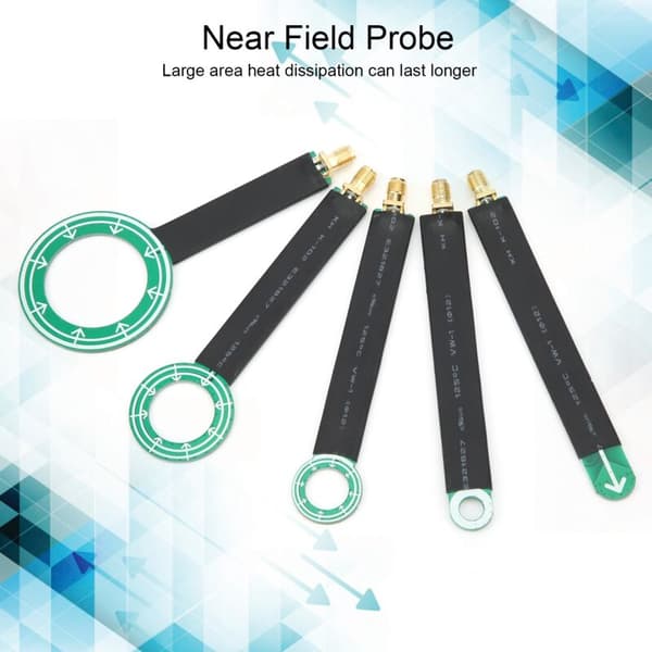 Nærfelts magnetisk antenneprobe PCB, 5 stk, EMC EMI elektronisk komponentverktøy