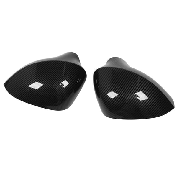 Erstatningskappe til bakspejl i kulfiberlook til Seat Leon Ibiza (sæt med 2)