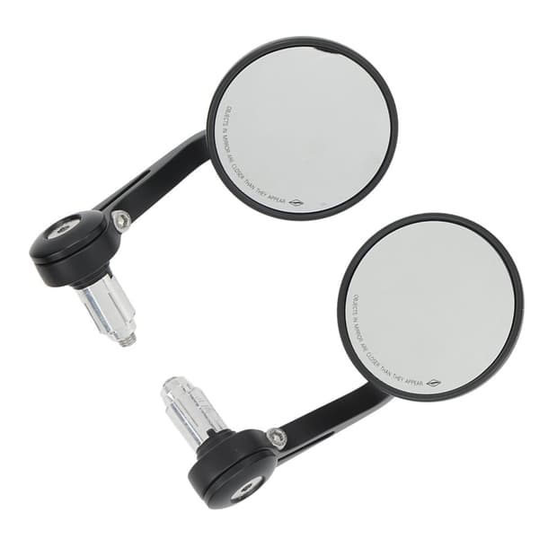Motorcycle Side Mirrors 22mm/0.87in 2pcs, 360° Rotatable, Universal for Motorcycle