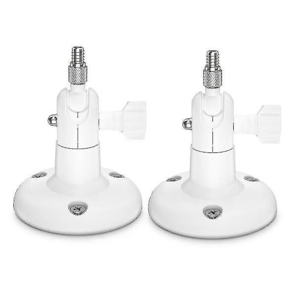 2-pack justerbart väggfäste för Arlo Hd/arlo Pro/arlo Pro2/arlo Go/arlo Ultra/wyze Cam Pan hemkamerafäste utomhus inomhus för hemsäkerhet