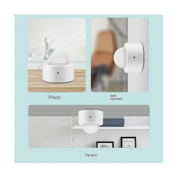 Zigbee Smart Human Presence Sensor Menneskelig Bevægelsessensor Infrarød Lyssensor Detektor Med Alarm Fo