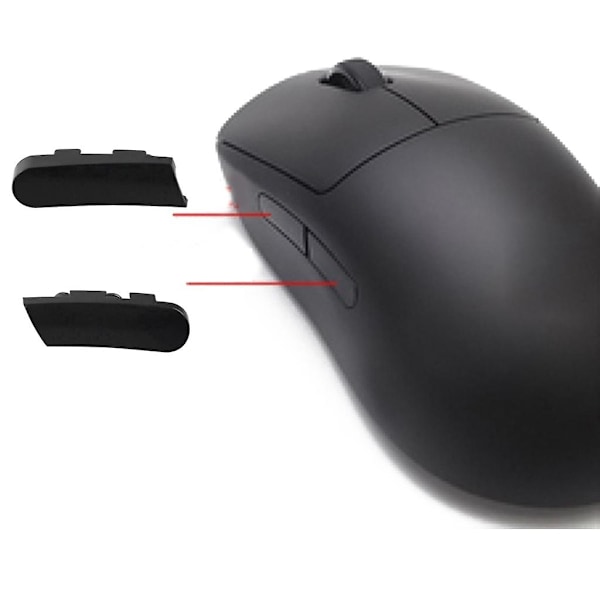 2 stk Sideknapper Sideknapper C4 C5 Sideknappskjerm for Logitech G Pro Wireless