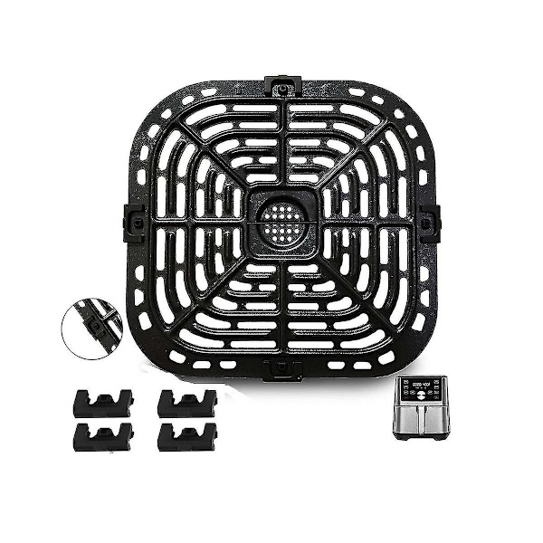 Instant Vortex Plus 6qt Luftfrityr Grillplate, Oppgradert Kvadratisk Grillpanne