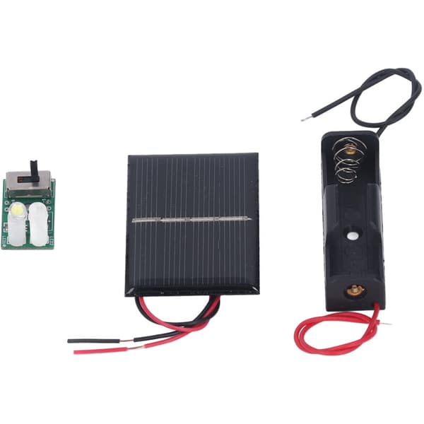 Solcellelysstyringspanelmontering, lastbeskyttelse, 1,2V PCB plenlampepanelsett