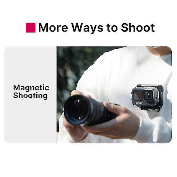Ulanzi Gp-16 3-in-1 Action Camera -pikakiinnike GoPro 10:lle