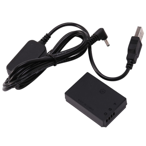 5V 2A Acke12 Ack-e12 USB Strømkabeladapter + Lp-e12 Dr-e12 DC-kobling for Canon EOS M M2 M10 M50 D