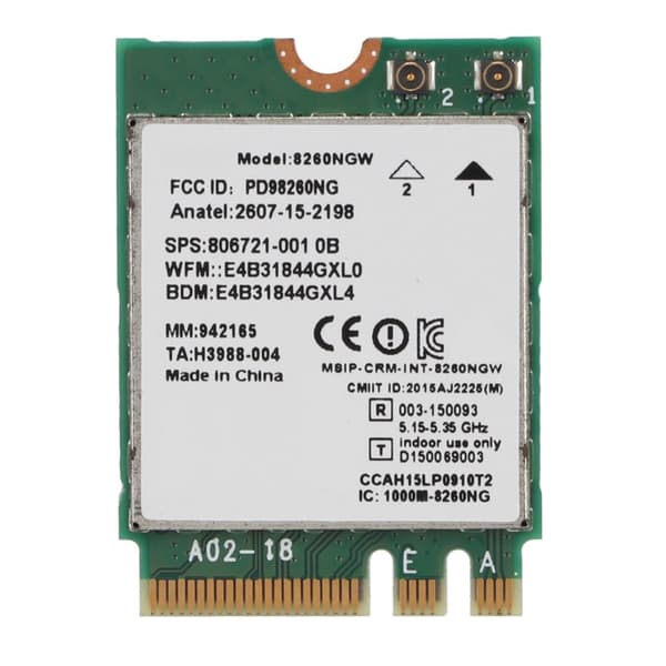 High-Speed Wireless AC Dual Band Network Card - 867 Mbps