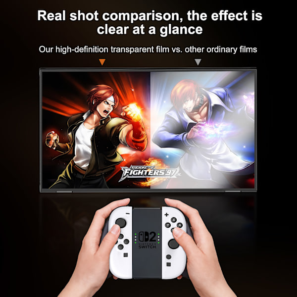 Tempered Glass Screen Protector for Nintendo Switch 2
