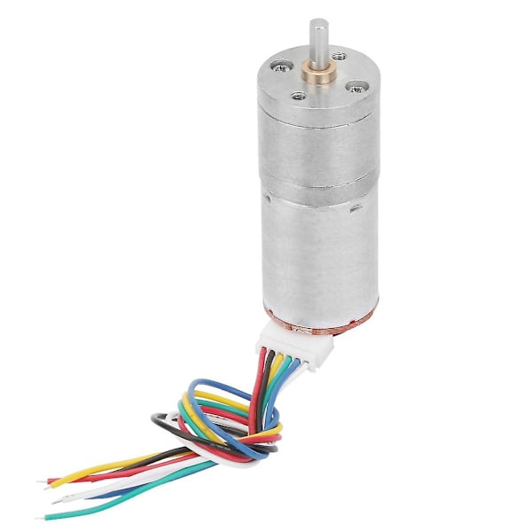 DC 24V Encoder Gear Motor Hastighedsreduktionsmotor (130RPM) til Robot RC Bil Motor Legetøj