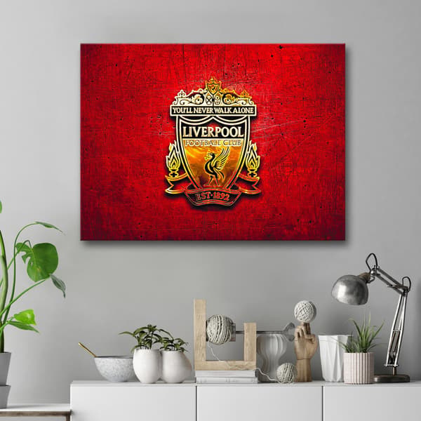 Sign / Board - Liverpool - 59x42 cm - A2 - Wall Decoration