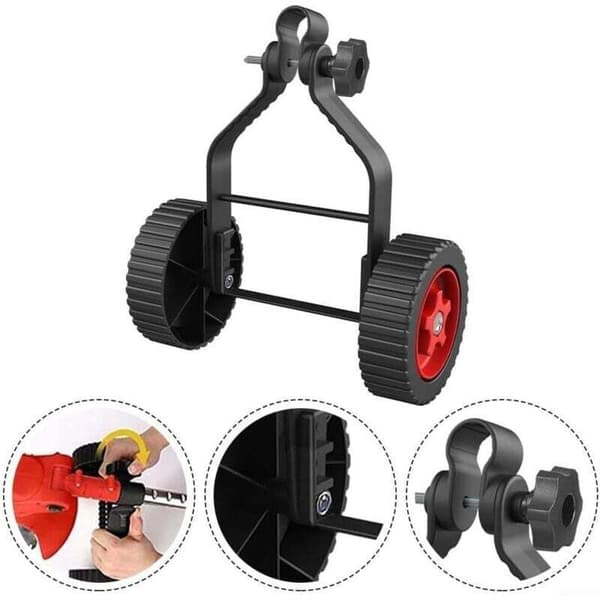 Gresstrimmer - Justerbare støttehjul for 15,2 cm og 20,3 cm gresstrimmer - Deler til trådløs gresstrimmer