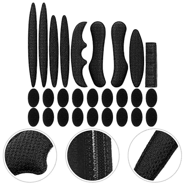 1 Set Hjälmstoppning Kit Cykel Ersättning Universal Svampdynor Set för Cykel Motorcykel Cykling Hjälm