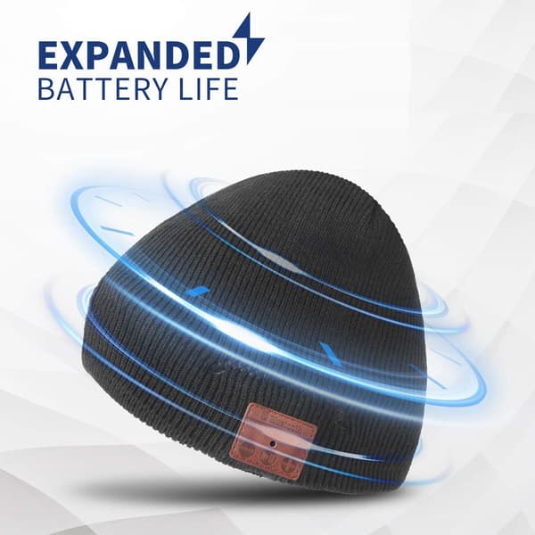 Pipo Bluetooth 5.0 -kuulokkeilla ja mikrofonilla, tummanharmaa