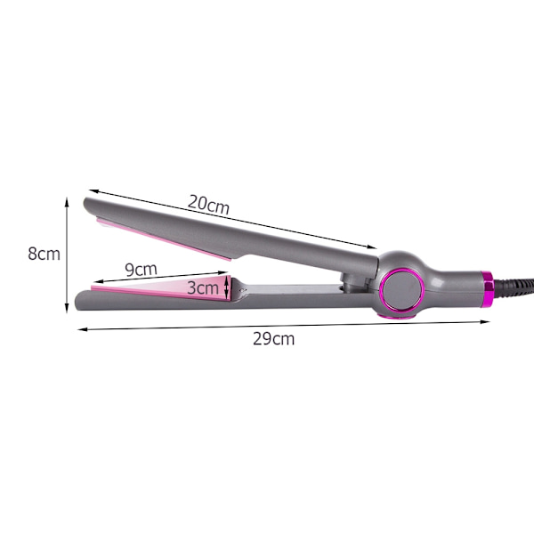 2-in-1 Flat Iron / Crimper - Crimping Iron