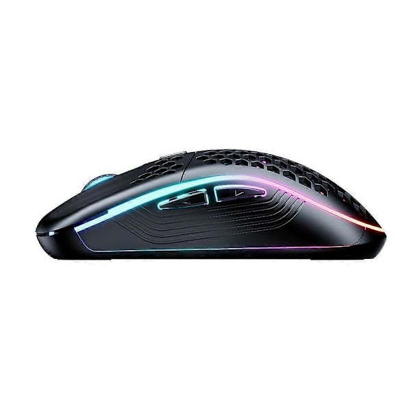 PC Trådløs RGB Gaming Mus Bluetooth Forbindelse Med Letvægts Honningkamskall