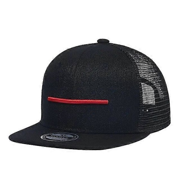 2022 Sommar Bone Snapback Keps Herr Svart Mesh Basebollkeps Herr Platt Skärm Hip Hop Truckerkeps Andningsbar Keps Nät Skärm Kostymhattar