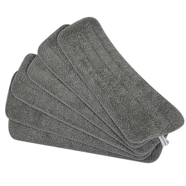 6 Pak Moppepuder Våd Tør Mikrofiber Moppe Rengøringspude Moppe Refill Udskiftningshoveder Til De Fleste Spray Mopper