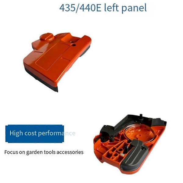 Adaptér til 435 Koblingsbeskyttelsesdæksel 536329204 Kompatibel med 435 435E 440 Venstre Sideplade