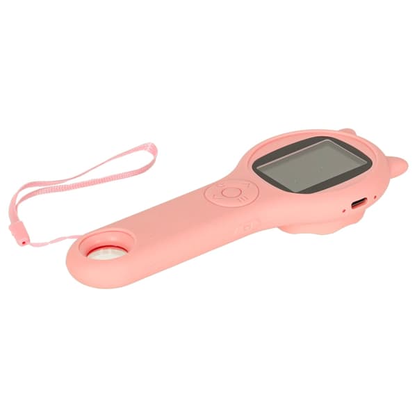 Digital Microscope for Kids 500x 2MP Camera 2\" Screen LED Pink
