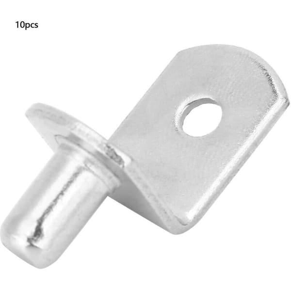 10 st hyllkonsoler för möbler och skåp, hyllpinnar för väggmontering, 66g