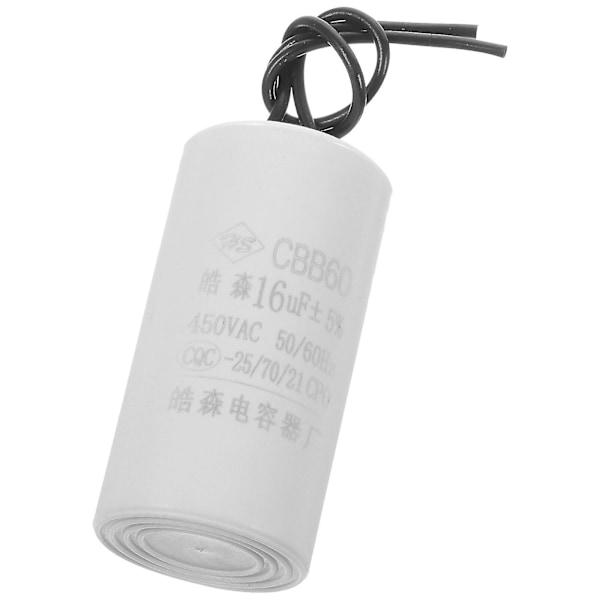 AC Kondensator 16uf 450v Motor Startkondensator Elektronisk Element For Vaskemaskin